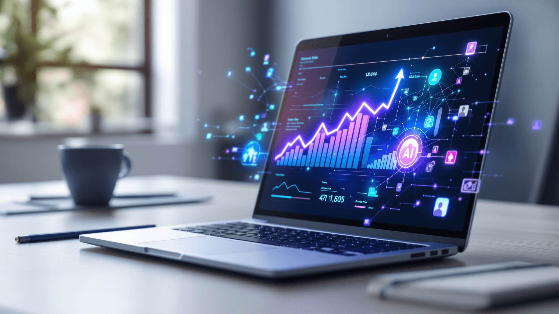How can AI software development improve lead conversion rates on my website?